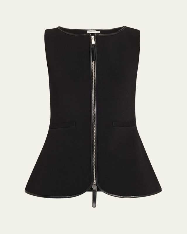 Ren Sleeveless Zip Top